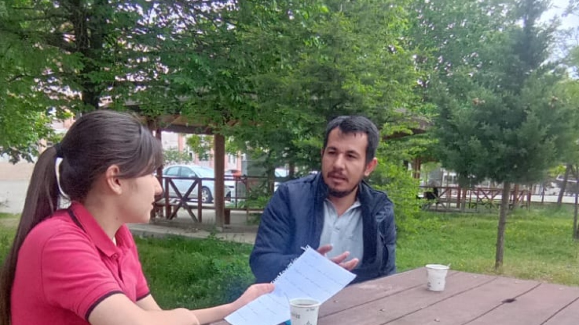 ŞAHİN AKBABA ÖĞRETMENİMİZLE RÖPORTAJ